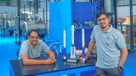Pawan Kumar Chandana with his co-founder