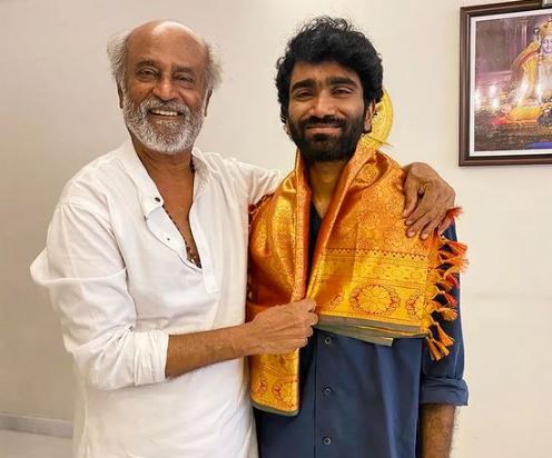 Pradeep Ranganathan met actor Rajinikanth