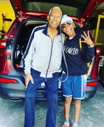 Roslyn Singleton and her father