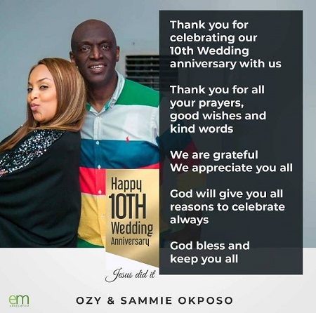 Sammie Okposo marriage