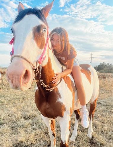 Sicily Rose is an animal lover