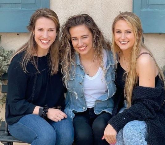 Skyler Bergoon with her sisters