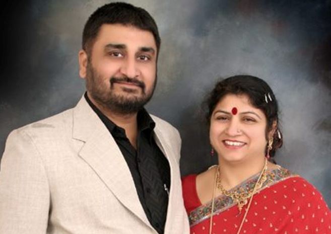 Sudhir Kumar Suri and his wife Madhu Suri