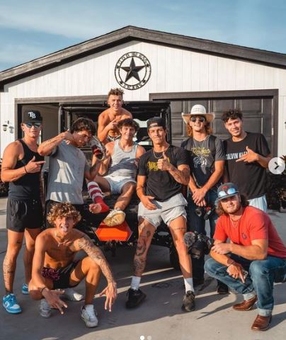 Tayler and his friends