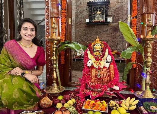 Vaishnavi Gowda is very religious