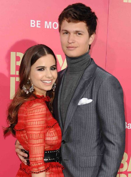 Violetta Komyshan and Ansel Elgort
