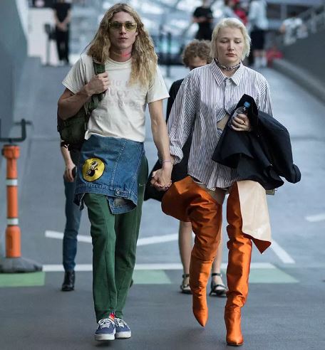 Volkova and her friend