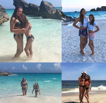 olivia dunne with her sister