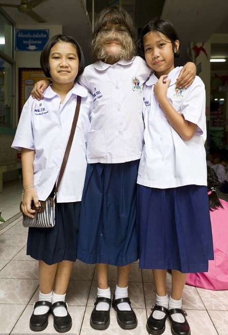 supatra sasuphan school time photo