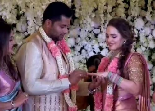 Abhishek got engaged to Aviva Bidapa