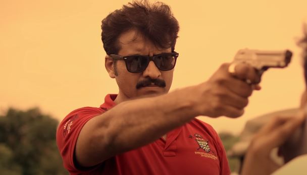 Actor Ashwin Hassan in the film