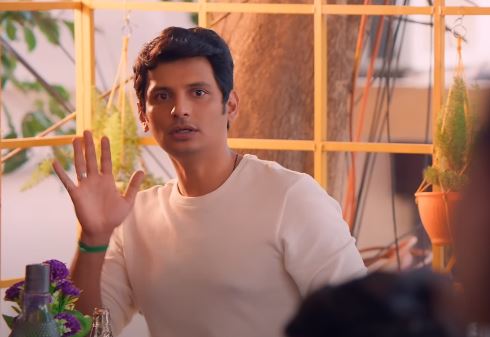 Actor Jiiva in the film