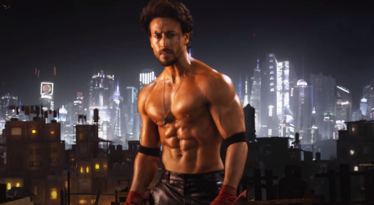 Actor Tiger Shroff as Ganapath