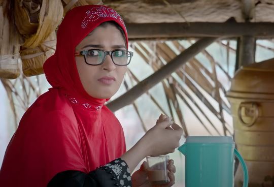 Actress Aditi Prabhudeva as Shakeela Banu