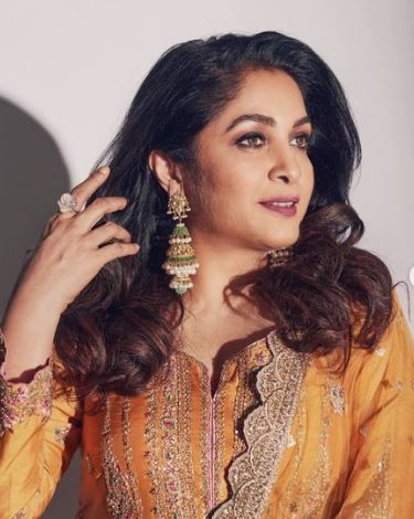 Actress Ramya Krishnan appeared in the Jailer movie