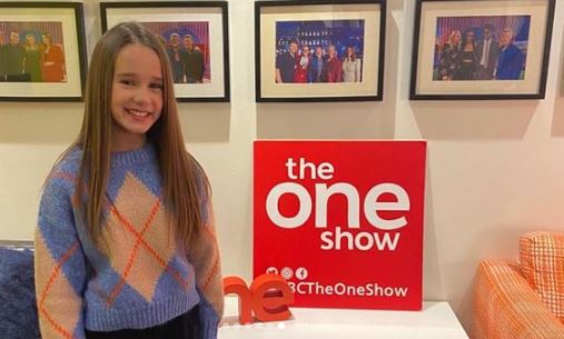 Alisha appeared in The One Show