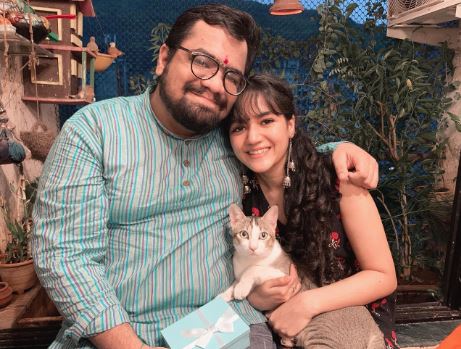 Ayesha Kaduskar and her brother Rueben Kaduskar