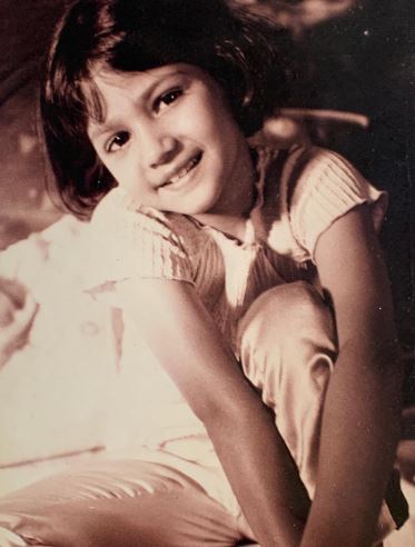 Ayesha Kaduskar childhood image