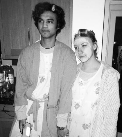 Babil Khan with Yulia