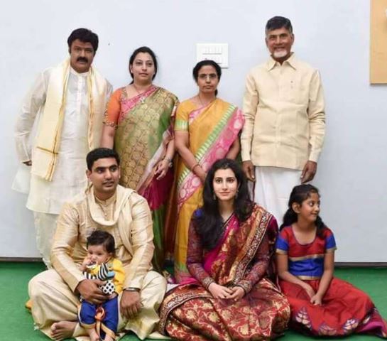 Brahmani and her family