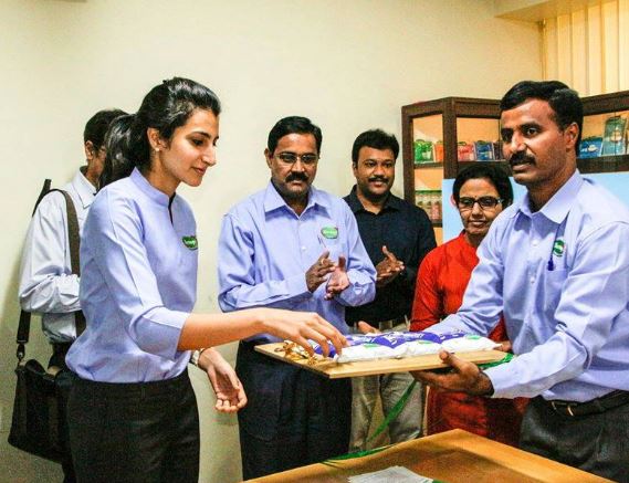 Brahmani is an executive director at Heritage Foods Limited