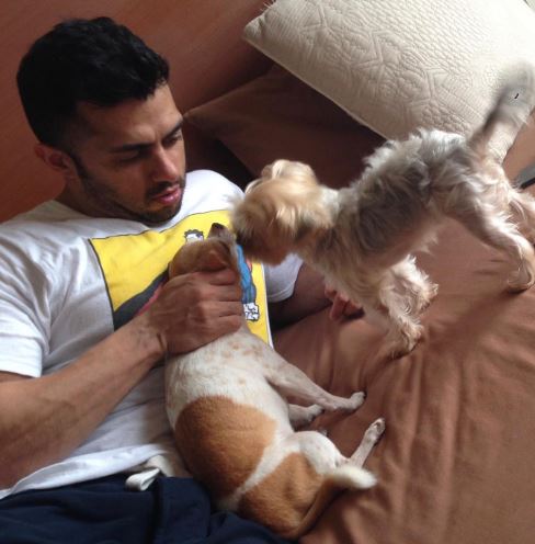 Bunty Sajdeh loves dogs