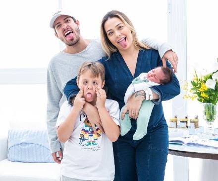Carolina and her family