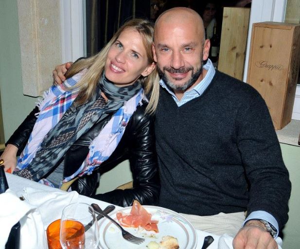 Cathryn White-Cooper with her husband
