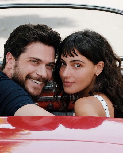 Chiara Celotto with fellow actor