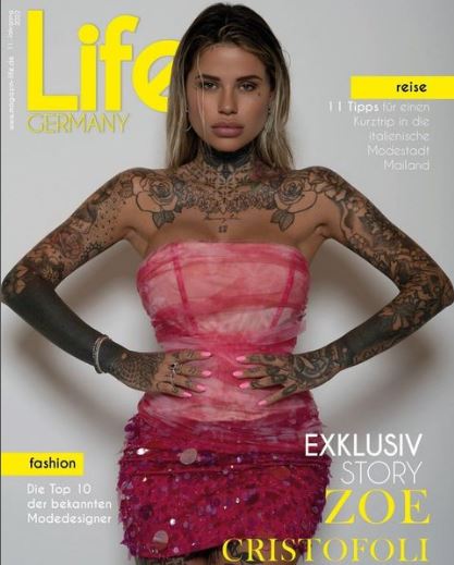 Cristofoli featured on magazine covers