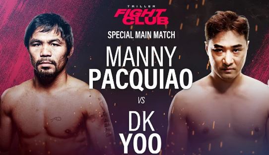 DK Yoo and Manny Pacquiao fight