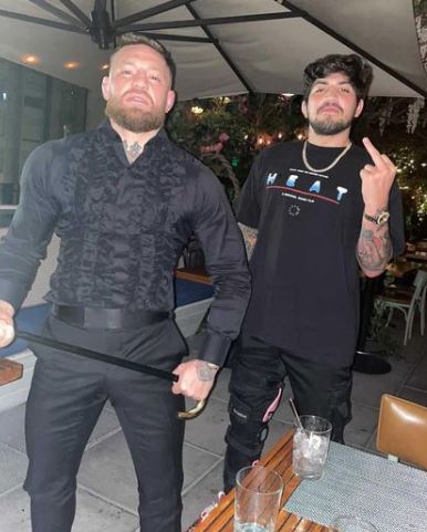 Danis with Conor McGregor