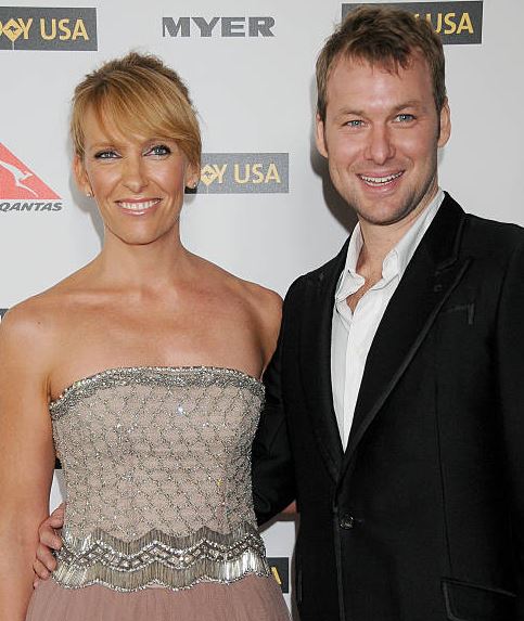 Dave Galafassi with his ex-wife Toni Collette