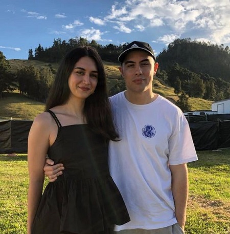 David Dallas with his wife