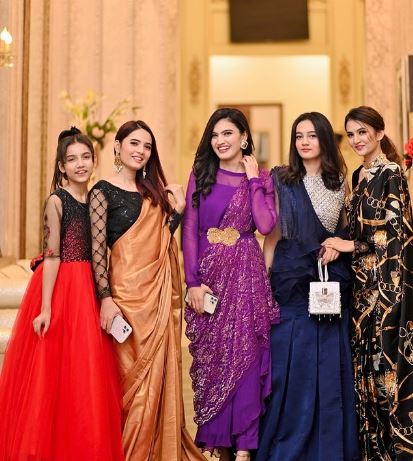 Dr Iqra Kanwal with her sisters