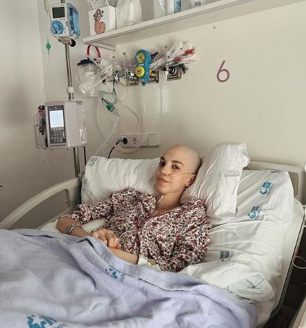 Elena Huelva is suffering from rare bone cancer