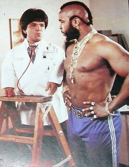 Gary Friedkin and Mr. T in Young Doctors in Love (1982)