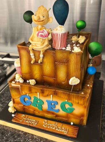 Gregory's birthday cake
