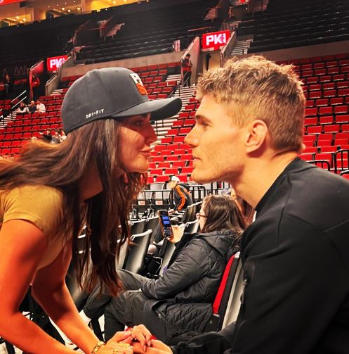 Hailee Lautenbach with Chris Zylka