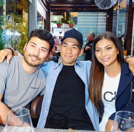 Imogen Ewan and her brothers