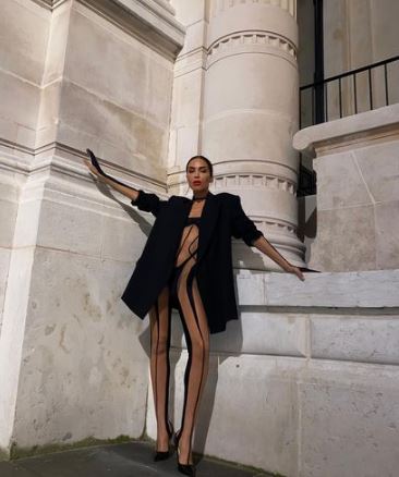 Ines Rau is a model