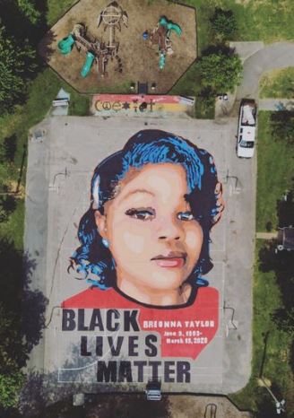 Jaicy Elliot supports BLM