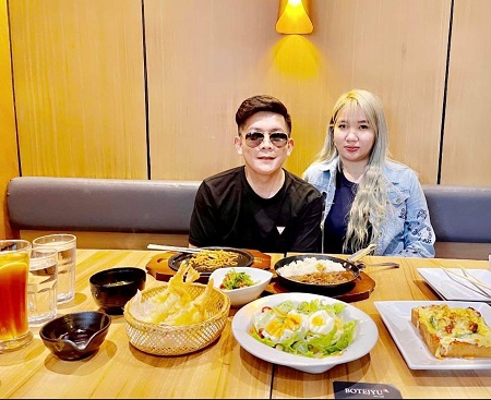 Jovit Baldivino with his mother