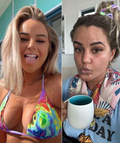 Karina Irby without make-up
