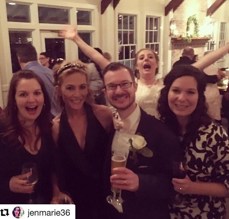 Kate Chastain with her siblings