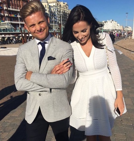 Kate Dwyer with her husband