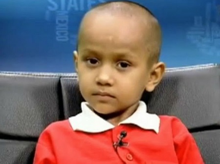 Kautilya Pandit childhood picture