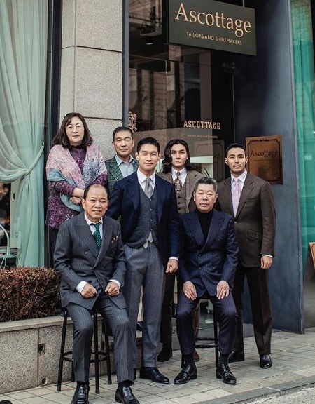 Kim Se-jun family