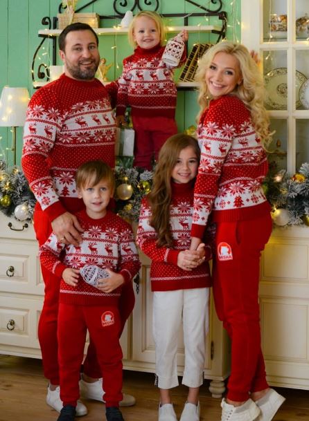 Milana and her family