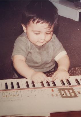 Mirza Bilal's childhood photo